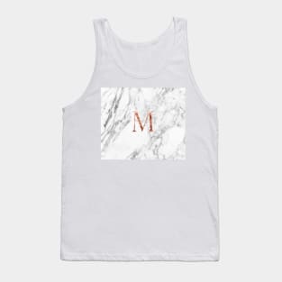 Monogram rose marble M Tank Top